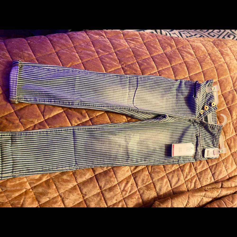 High Rise striped Jeans